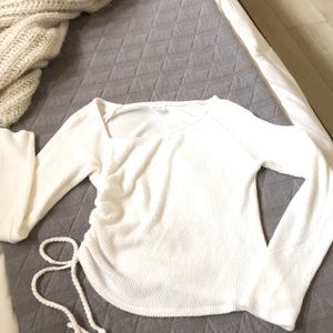 Womens cream white sweater